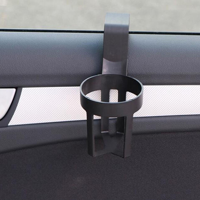 Qusart AM1311 Universal In-Car Pocket Holder Cup Bottle Tablet Stand - Black